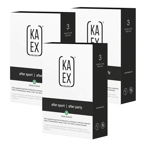 Kaex Reload Pack Beutel 3x 3 Stück Kaufen Vitaminplus