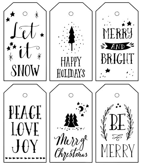 10 Best Printable Christmas Cards Black And White Pdf For Free At