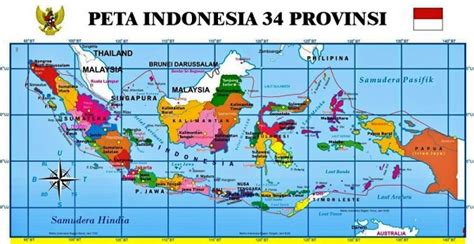 Peta Indonesia Waktu Gambar Pembagian Zona Waktu Indonesa Wib Wita
