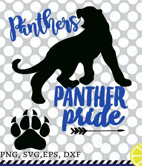 Panthers Svg Panthers Clipart Go Panthers By Shortsandlemons School