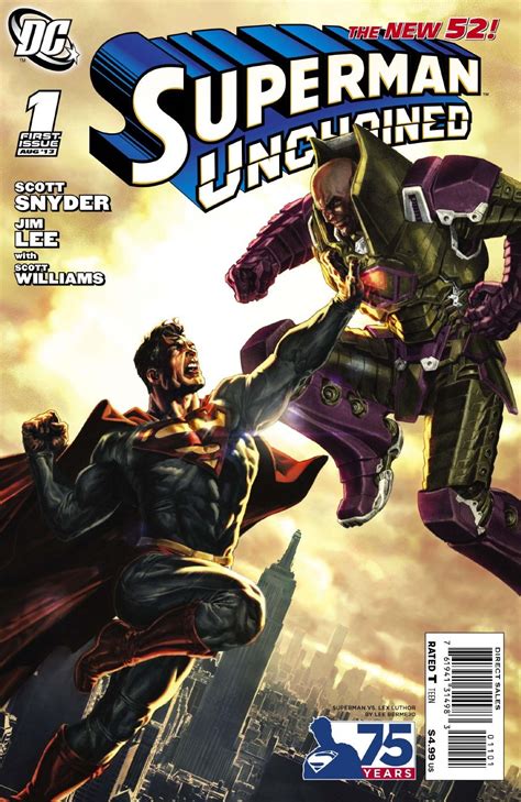 Superman Unchained Cover Arte Superhomem Quadrinhos De Superhomem