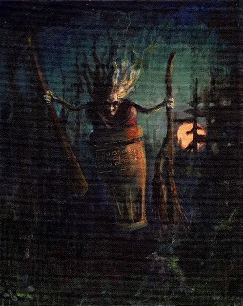 Baba Yaga Baba Yaga Witch Slavic Folklore