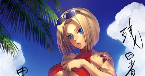 Blue Mary The King Of Fighters Fatal Fury 残暑見舞い～ Pixiv