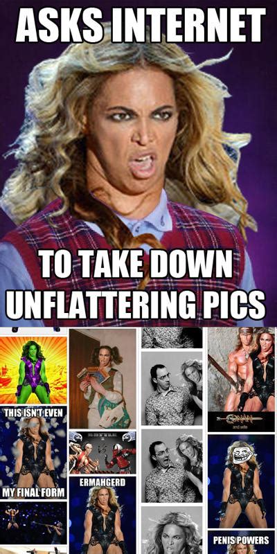 bad luck beyonce unflattering beyonce know your meme