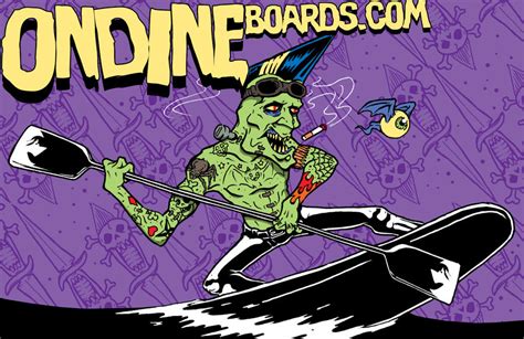 Psychobilly Zombie Surfer By Horrorrudey On Deviantart