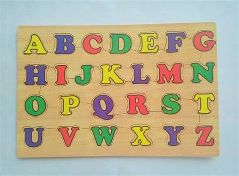 Belajar tk anak menulis paud lembar kerja untuk soal membaca huruf gambar permainan urutan sambil bermain latihan contoh dan mewarnai. Jual Puzzel Huruf Abjad - Alat memperkenalkan Huruf dan ...