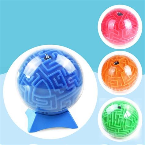 3d Maze Ball Brain Teasers Game Ball Intelligence Training Puzzle Toy