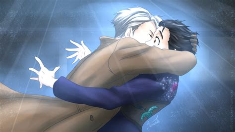 Yuri On Ice Victor And Yuri Kiss By Hamarith On Deviantart Free Hot Nude Porn Pic Gallery