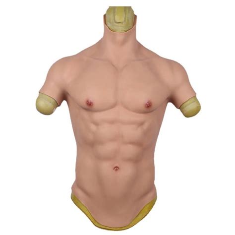 Buy Yzdkjdz Artificial Simulation Muscle Suit Realistic Silicone Fake Muscle Fake Chest Muscles