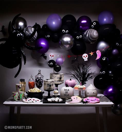 Spooky Halloween Party Set Up Halloween Themed Birthday Party