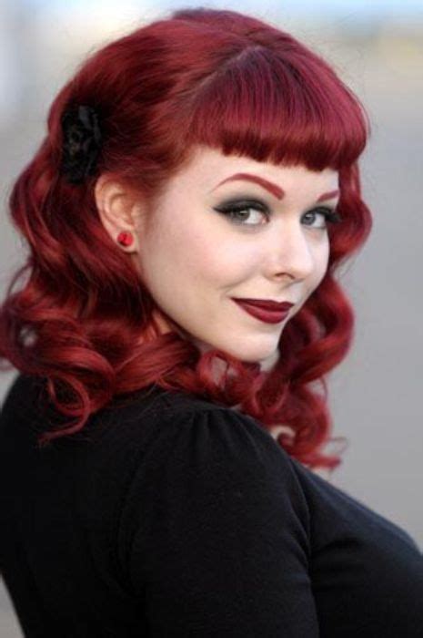 Pin Up Hairstyle With Bangs What Hairstyle Should I Get