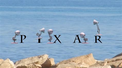 Five Luxo Lamps Spoof Splashing Water Pixar Logo Youtube