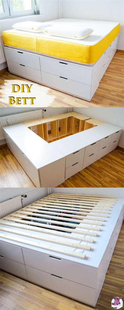 Diy Ikea Hack Platform Bed Build Yourself From Ikea Dressers
