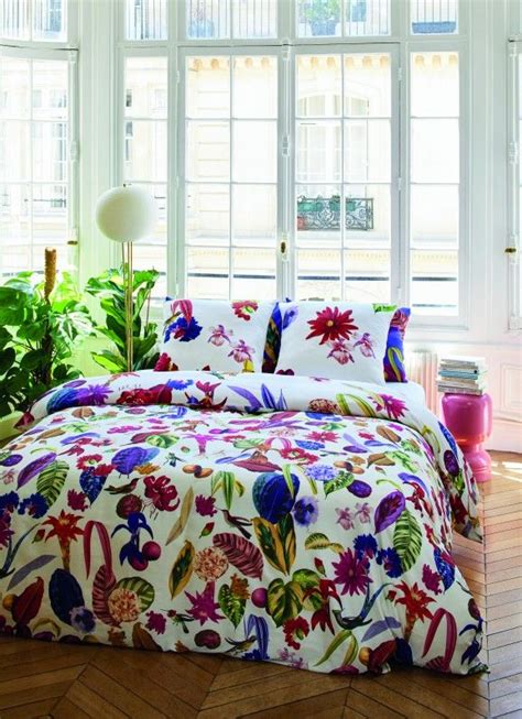 Christian lacroix cxl by parure housse de couette + 2 taies d'oreiller. Linge de maison aux influences tropicales CXL by Christian ...