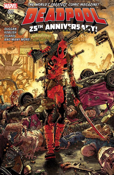 Deadpool 2015 7 Comic Issues Marvel
