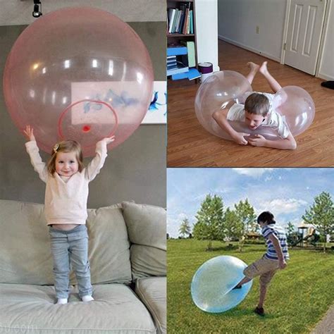 Vercico Wubble Bubble Ball Giant Water Bubble Balloon Inflatable Toy Soft Rubber Ball Oversize