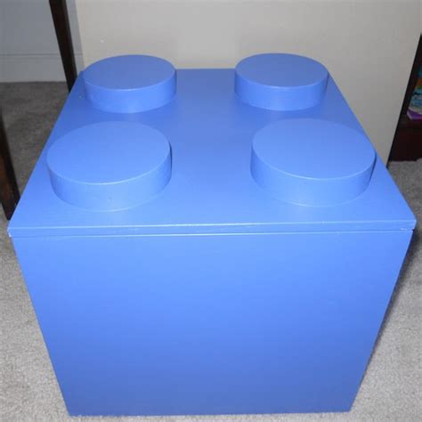 Items Similar To Handmade Lego Inspired Wooden Storage Box On Etsy