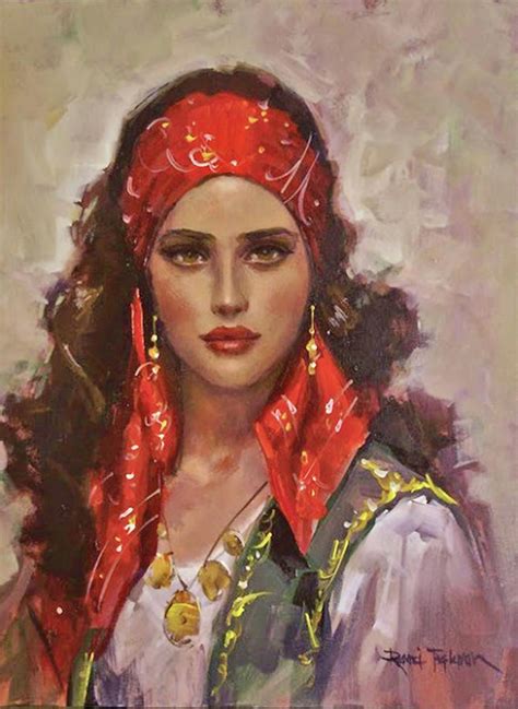 Gypsy Woman Digital Art By Long Shot Pixels