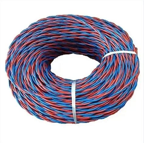 Rvs Fire Cable 300v 2 Core Pvc Insulated Twisted Pair Flexible Cable