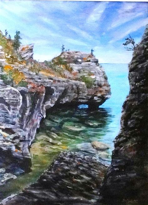 Bruce Peninsula Vista Painting By Brent Arlitt Fine Art America