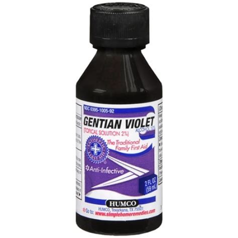Humco Gentian Violet Antiseptic Solution 713309