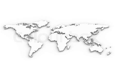 World Map Stock Bild Colourbox