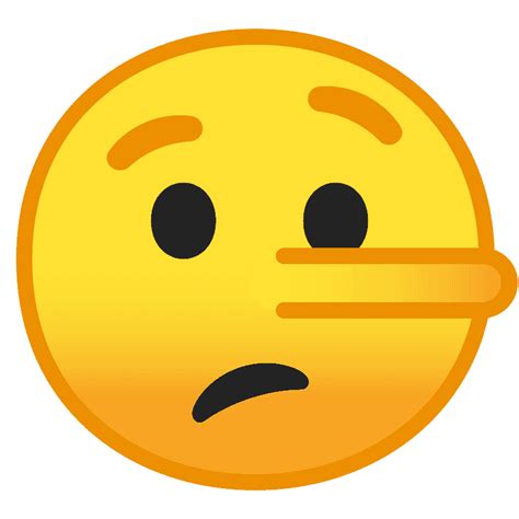 Lying Face Emoji Clipart Free Download Transparent Png Creazilla Images