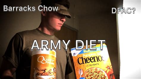 Barracks Cooking The Diet Of A Soldier Us Army Youtube