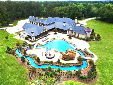 Texas Mansion With Personal Lazy River Drifts Onto Market For 25m
