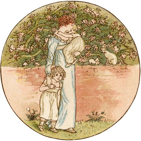 8 Mother S Day Illustrations By Kate Greenaway Illustration Vintage Illustration Graphics Fairy