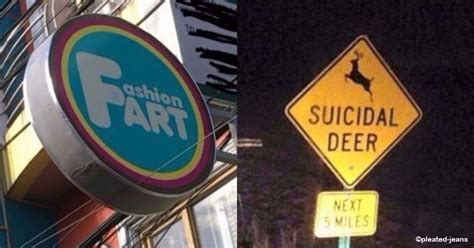20 Bizarre And Poorly Designed Signs