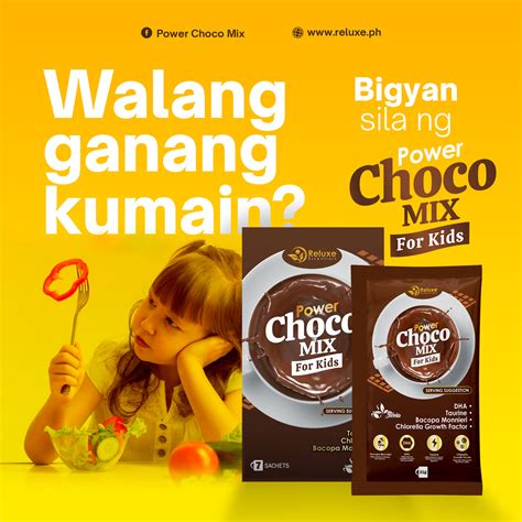 Power Choco Mix Brain Booster For Kids Pampatalino Pampataba