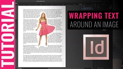 Tutorial How To Wrap Text Around An Image How To Create Magazine