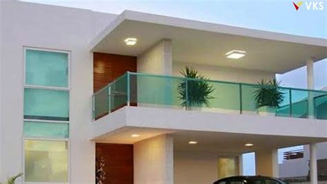 Another type of glass railing design for balcony is the frameless glass balustrade with top rail. Modern Balcony Glass Railing Design Ideas | Balcony Glass Handrails Design | Balcony Decor Ideas ...