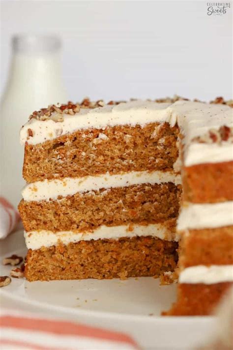 Carrot Cake With Brown Butter Frosting Celebrating Sweets