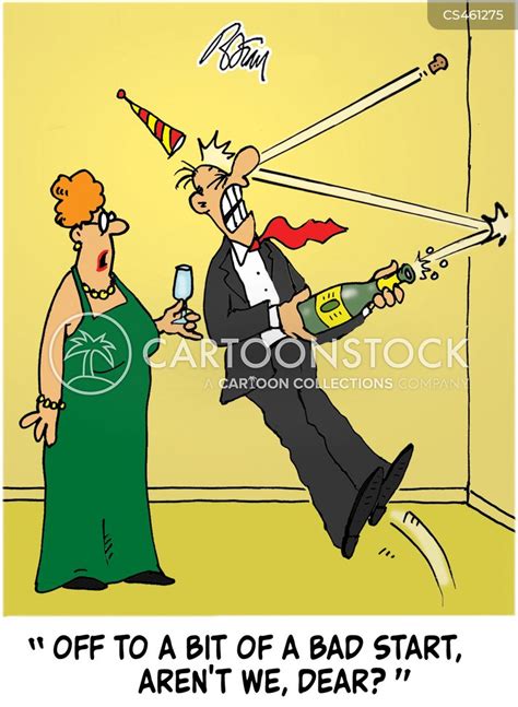 New Years Party Cartoons And Comics Funny Pictures From CartoonStock