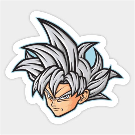 Dragon Ball Super Ultra Instinct Goku Goku Sticker Teepublic