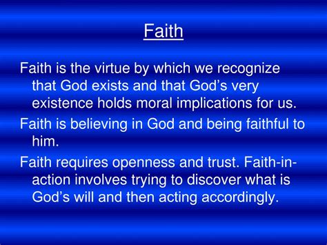 Ppt Cardinal And Theological Virtues In The Catholic Church