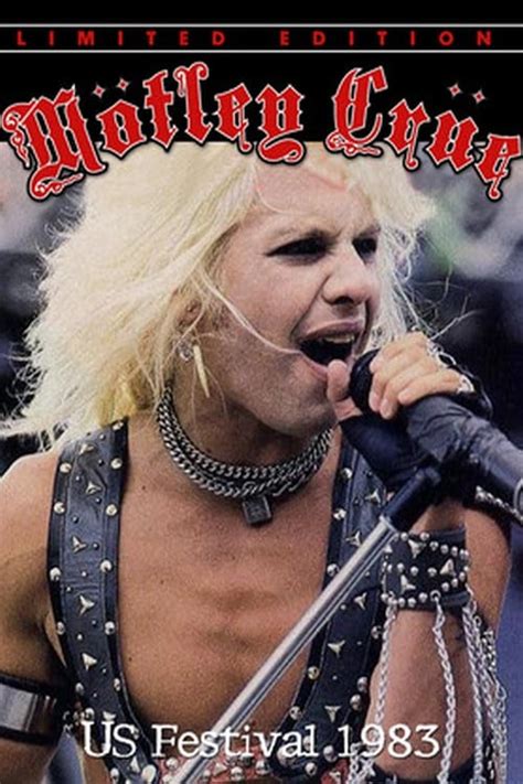 Mötley Crüe The Us Festival 83 1983 The Poster Database Tpdb