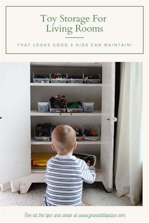 Living Room Toy Storage Ideas