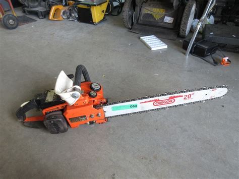 If you want, the fuel can be premixed. Echo 452VL Chainsaw