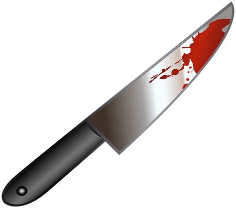 Blood Knife Drawing Knife With Blood Royalty Free Vector Image