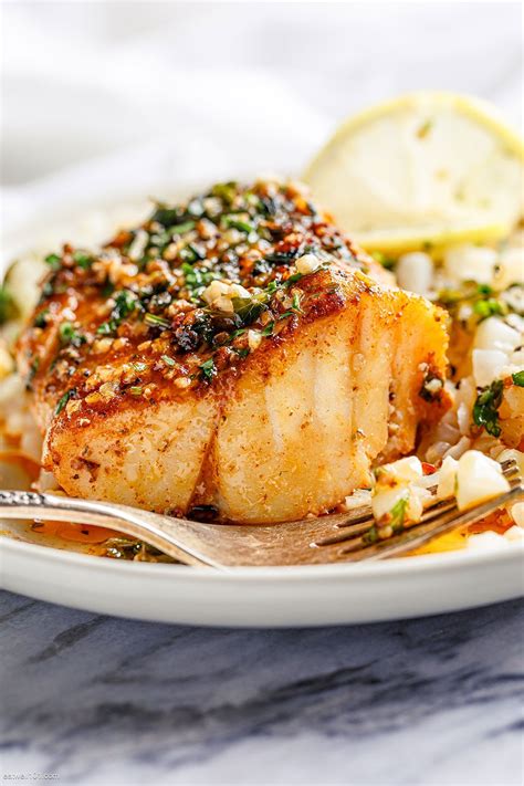 Welcome to the diabetes daily recipe collection! Lemon Garlic Butter Baked Cod Fillets in 2020 | Baked cod ...