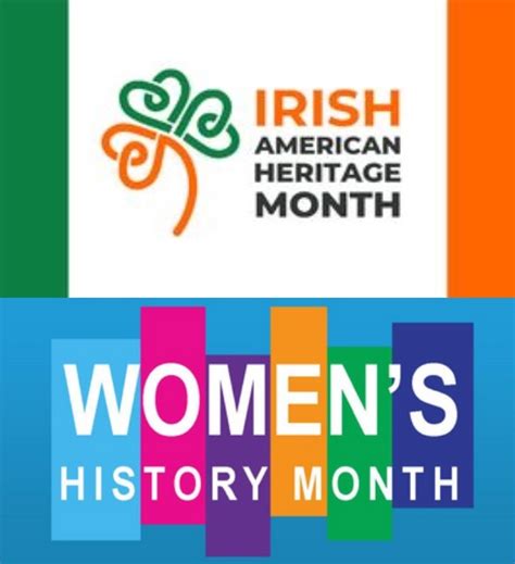 News Release Top Irish American And Womens History Month Events