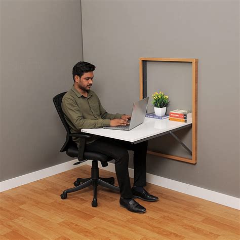 Invisible Bed Wall Mounted Foldable Dining Table Computer Table Study