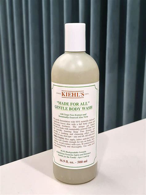Kiehls Made For All Gentle Body Wash 500ml Health And Beauty Bath