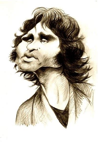 Morten Riisberg Hansens Blog Jim Morrison Caricature