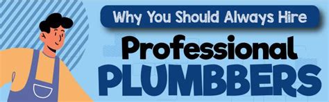 Why You Should Always Hire Professional Plumbers Wasden Plumbing