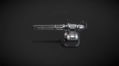 Fallout 4 Minigun 3d Model By Alaf999 99cb7ee Sketchfab