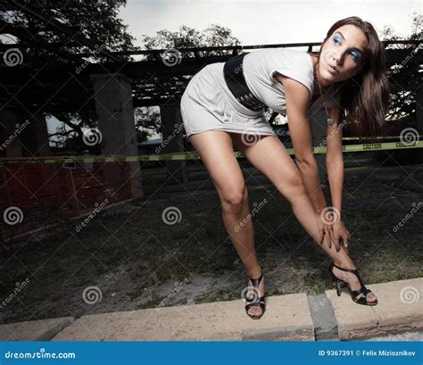 Woman Bending Over Backwards Stock Image CartoonDealer Com 3460297
